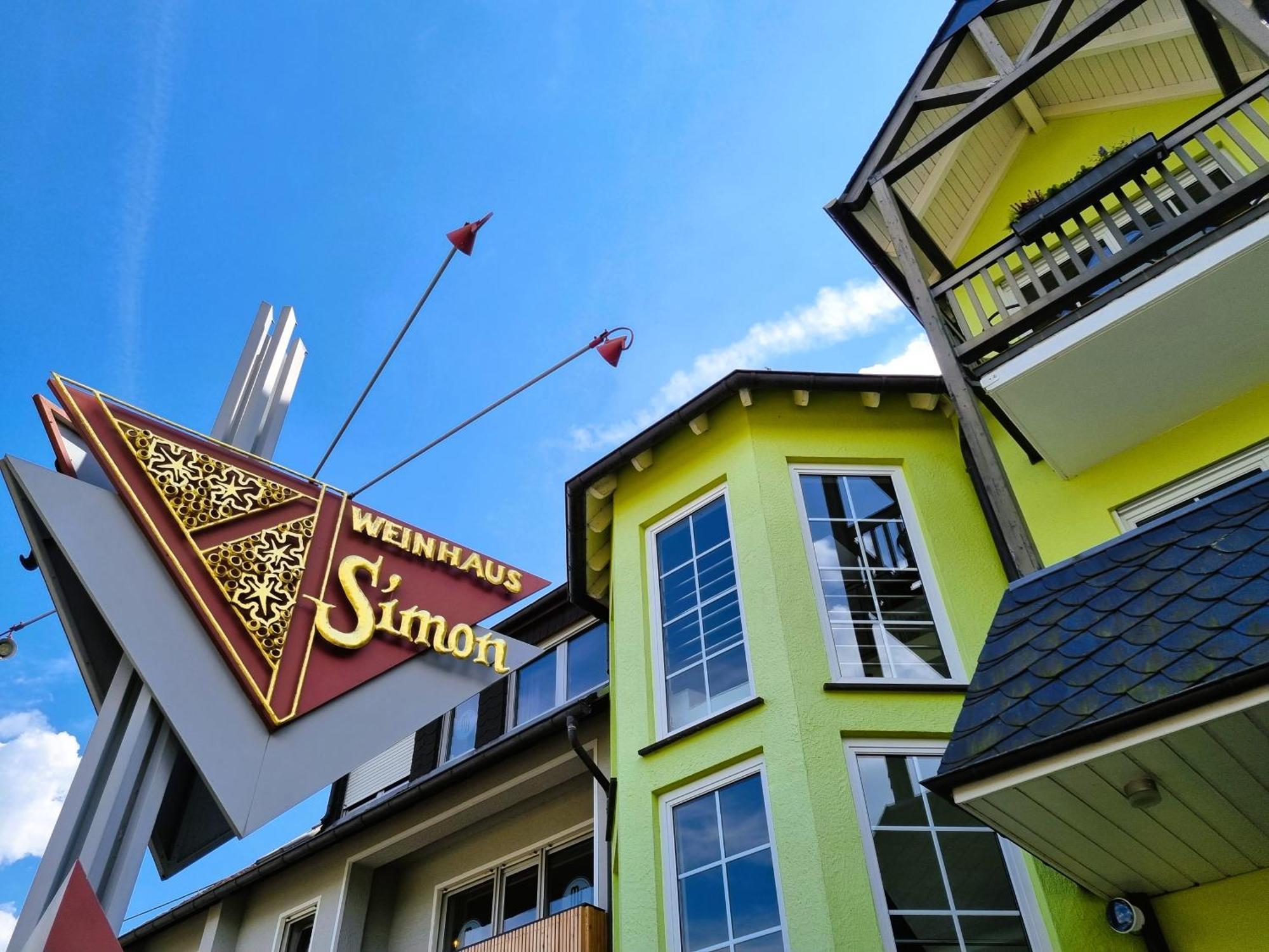 Moselhotel Weinhaus Simon 'Sauna'Restaurant'Eladesaeule 温特里希 外观 照片