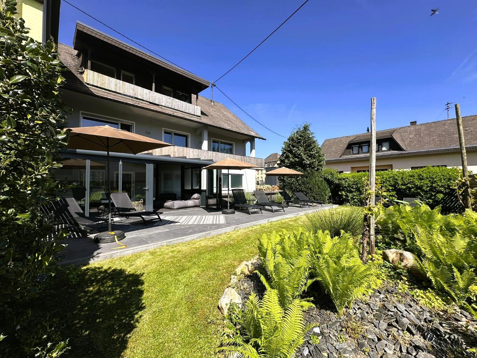 Moselhotel Weinhaus Simon 'Sauna'Restaurant'Eladesaeule 温特里希 外观 照片